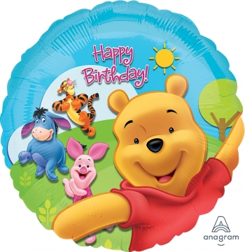 Winnie The Pooh & Friends Sunny Birthday  Balloon