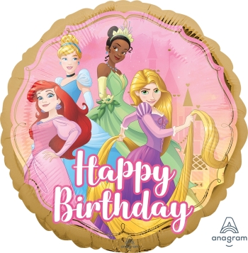Foil Princess Once Upon A Time Birthday balloon ANAGRAM