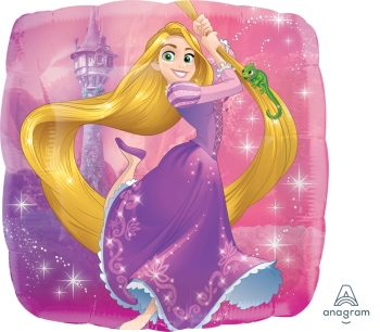 18" Foil - Rapunzel Power - Disney Princess  Balloon