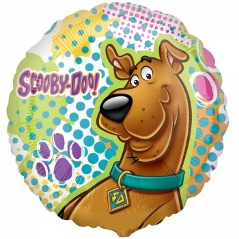 18" Foil - Scooby Doo Pattern balloon foil balloons
