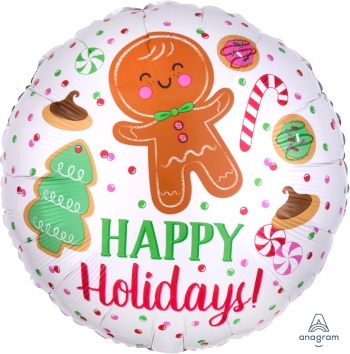 18" Holiday Cookies balloon foil balloons