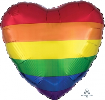 Rainbow Peace Flag balloon *unpacked ANAGRAM