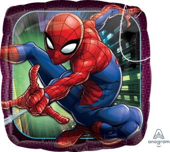 18" Spider-Man Animated balloon foil balloons