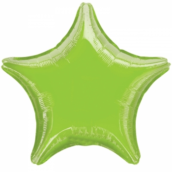 19" Foil Star - Lime Green balloon foil balloons