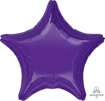 Foil Star - Purple balloon ANAGRAM