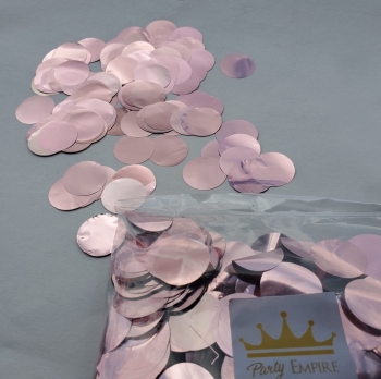 2.3cm Round Metallic Rose Gold Confetti PARTYEMPIRE