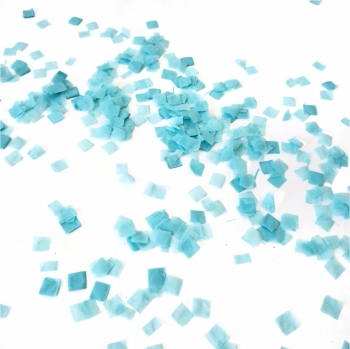 (100gr) Lt. Blue Square Tissue Paper Confetti decorations