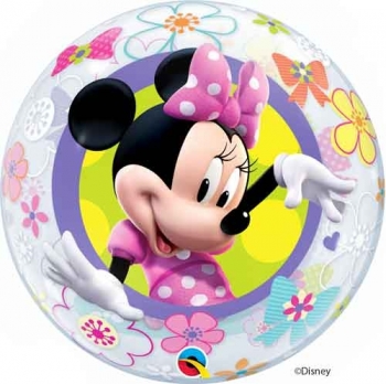22" Bubble - Minnie Mouse Bow-tique other balloons