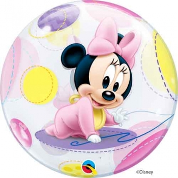 22" Bubble - Baby Minnie other balloons