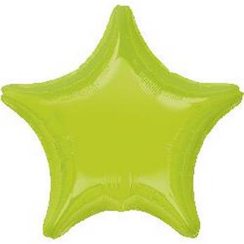19" Foil Star Kiwi Green balloon foil balloons