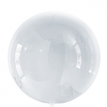 24" B-Bubble - Clear Unpacked other balloons
