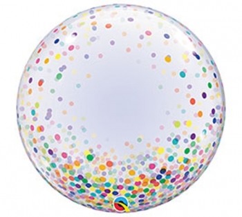 24" Bubble Deco Confetti Dots 