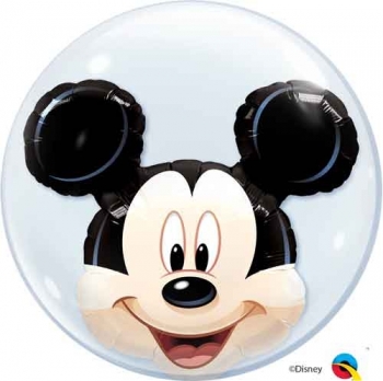 24" Dble Bubble - Mickey other balloons
