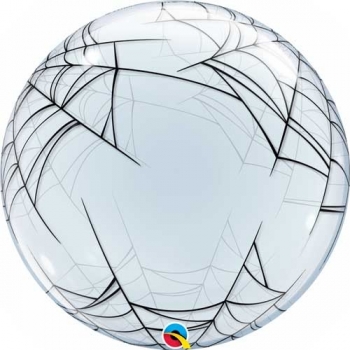 24" Spider Web Deco Bubble other balloons