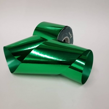(25 yds) #40 Metallic 2-3/4" - Emerald ribbons