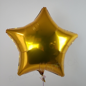 19" Foil Star - Metallic Gold balloon foil balloons