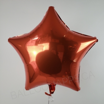 19" Foil Star - Orange balloon foil balloons
