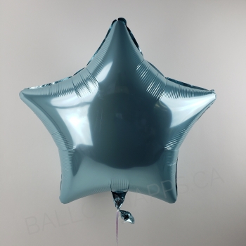 19" Foil Star - Pastel Blue balloon foil balloons