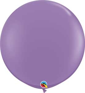 Q (2) 36" Fashion Spring Lilac balloons latex balloons