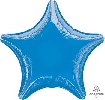 Foil Star - Metallic Blue ANAGRAM