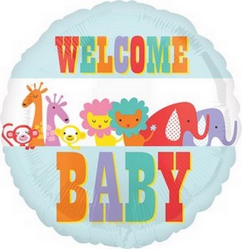 VLP - Welcome Baby balloon foil balloons
