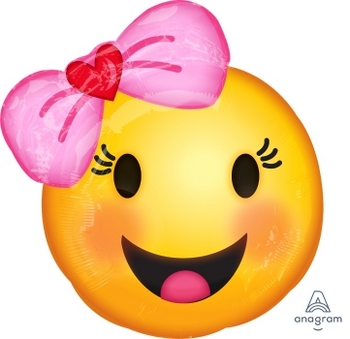 Jr Shape - Emoticon with Bowballoon ANAGRAM