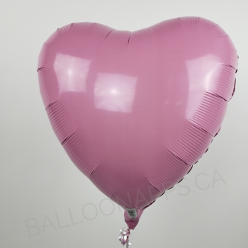 18" Foil Heart - Metallic Pink balloon foil balloons