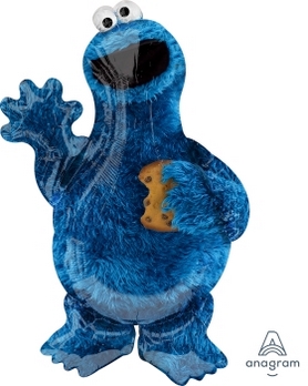 Shape - Sesame Street Cookie Monster 23"x35" balloon foil balloons