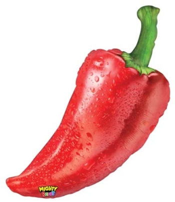 Mighty Bright Chili Pepper balloon BETALLIC%25252BSEMPERTEX