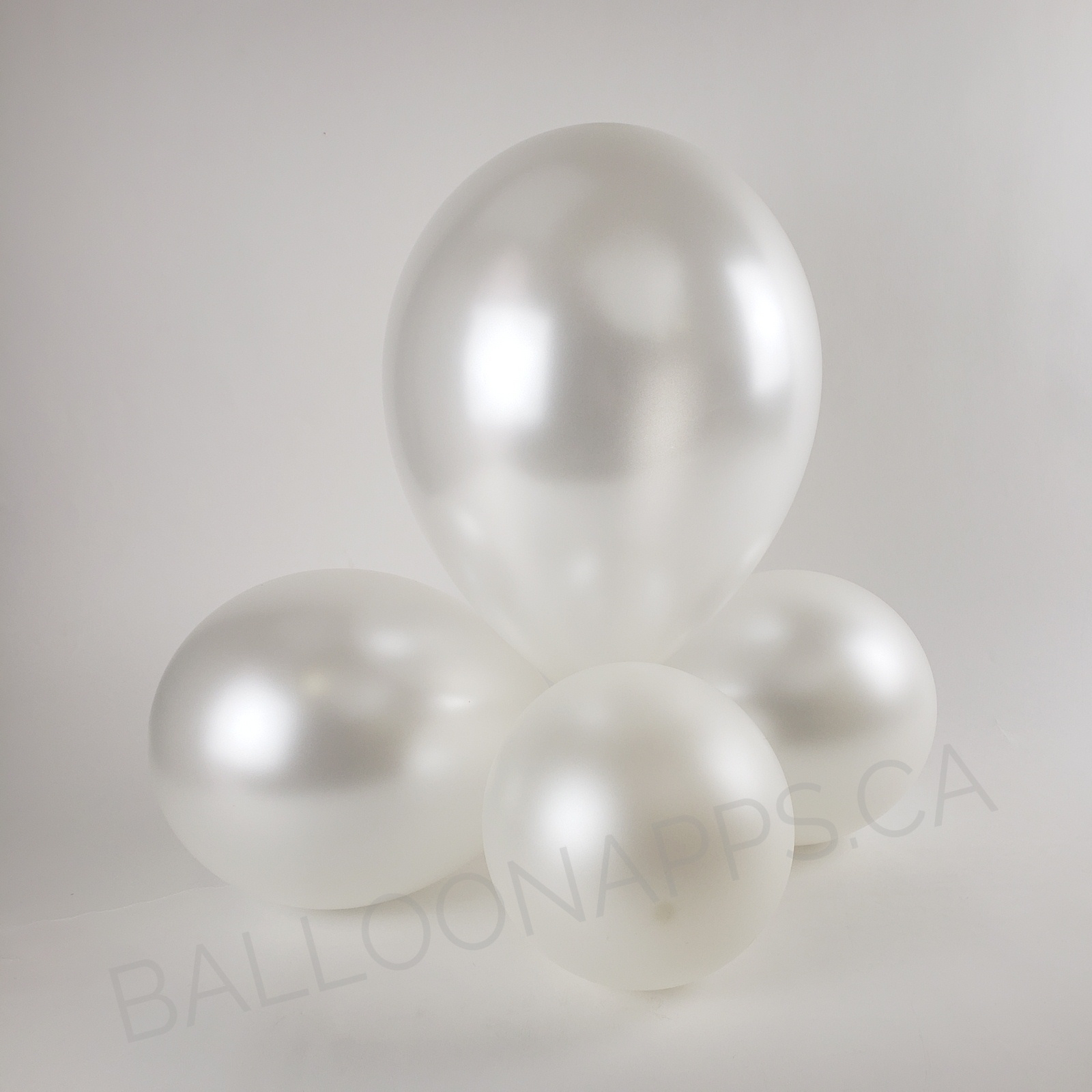 balloon texture BET (100) 160 Pearl White balloons