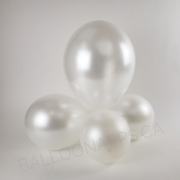 Sempertex 11" Pearl White  Balloons