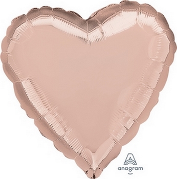 Rose Gold Love Heart balloon ANAGRAM