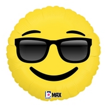 Foil Emoji Sunglasses balloon BETALLIC