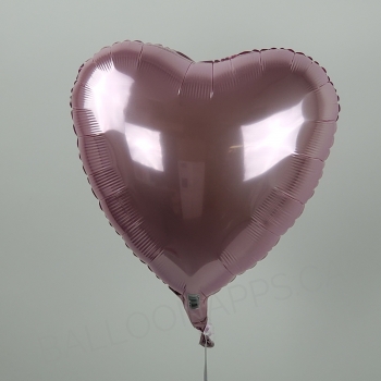 18" Foil Heart - Pastel Pink balloon foil balloons
