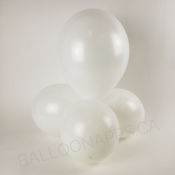 (100) 12" Econo White  Balloons