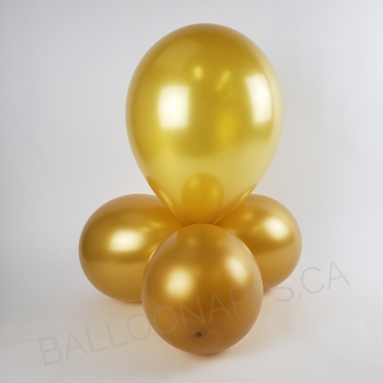 ECONO (100) 12" Pearl Gold balloons latex balloons