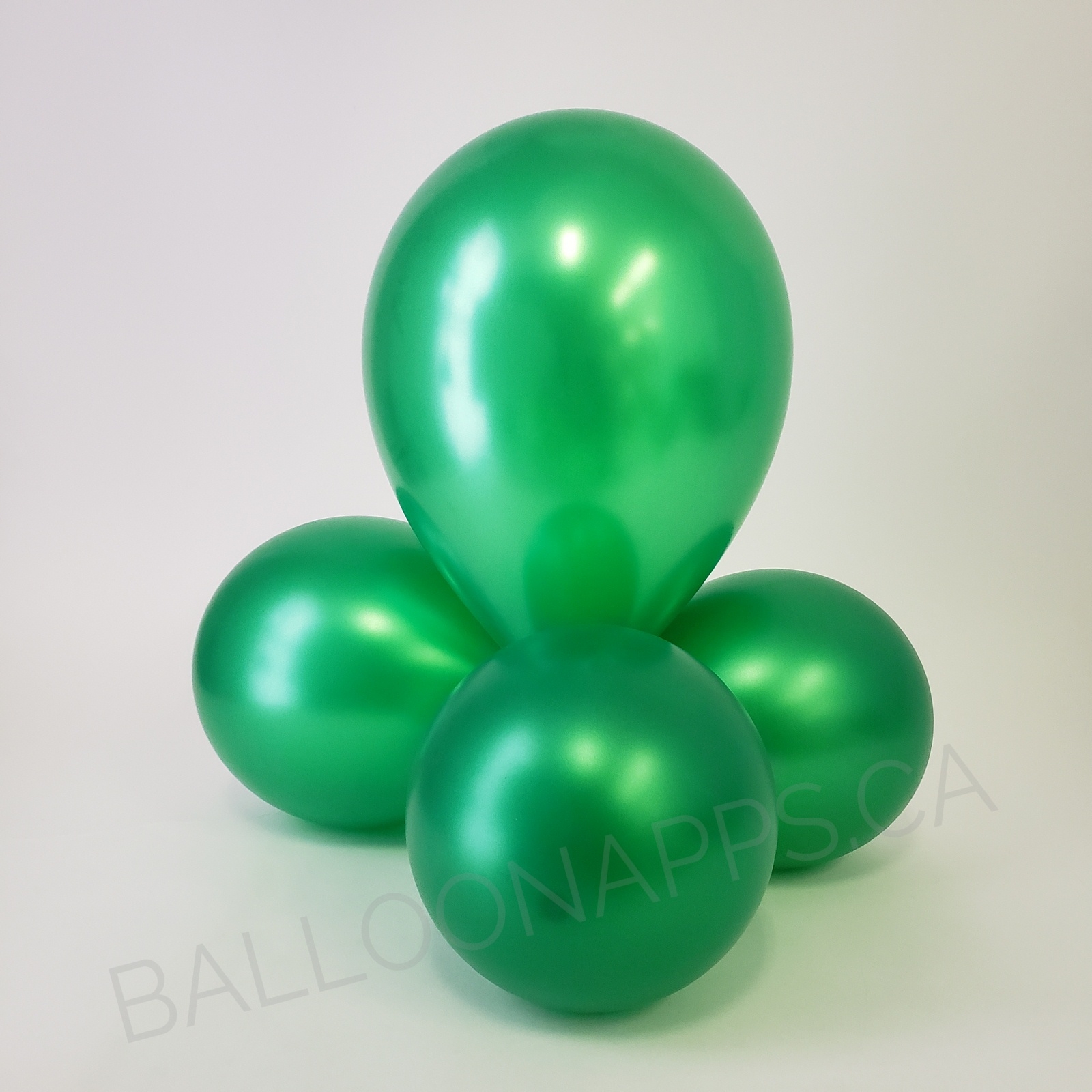 balloon texture BET (100) 160 Metallic Green balloons