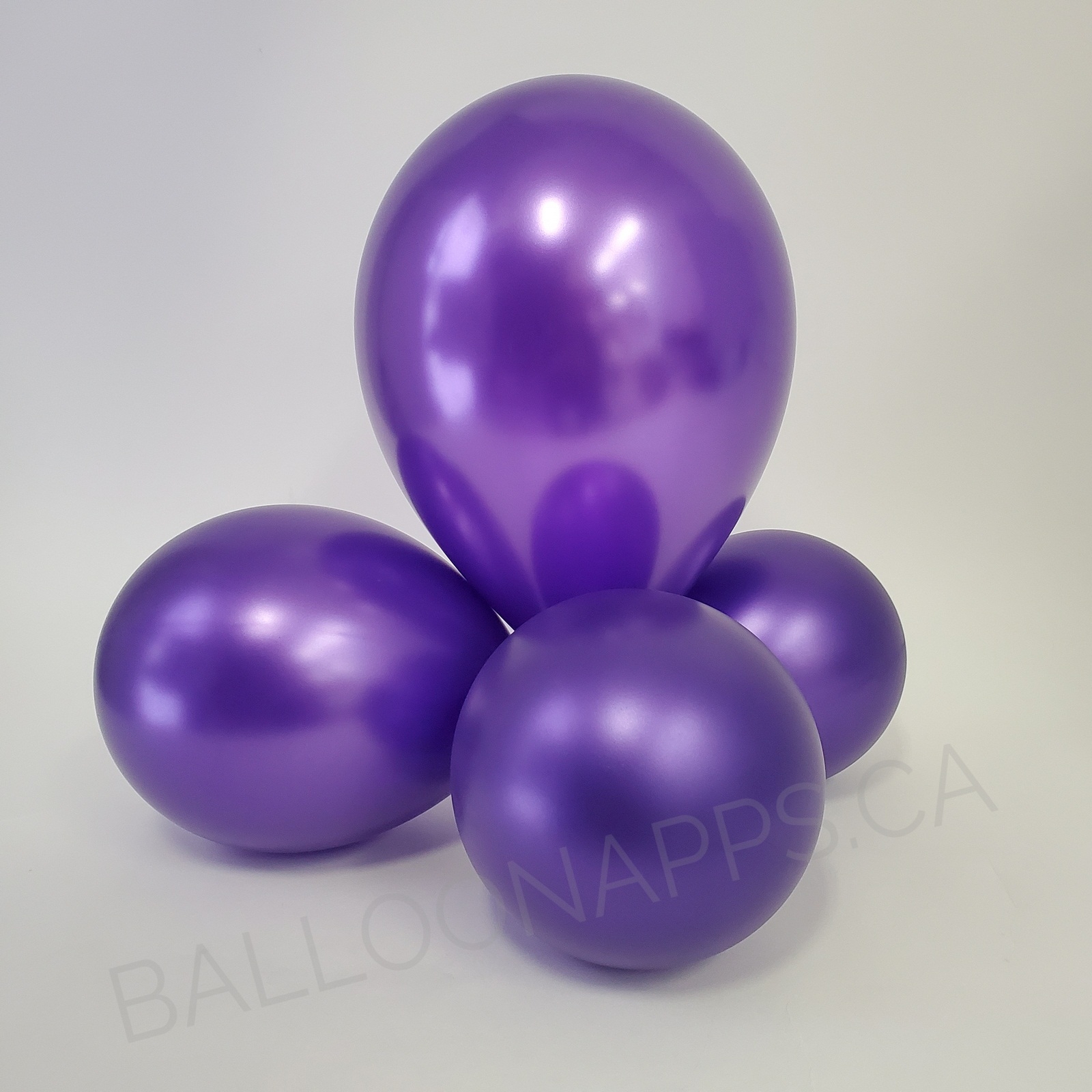 balloon texture BET (100) 160 Metallic Violet balloons