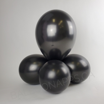 Sempertex 11" Metallic Black  Balloons