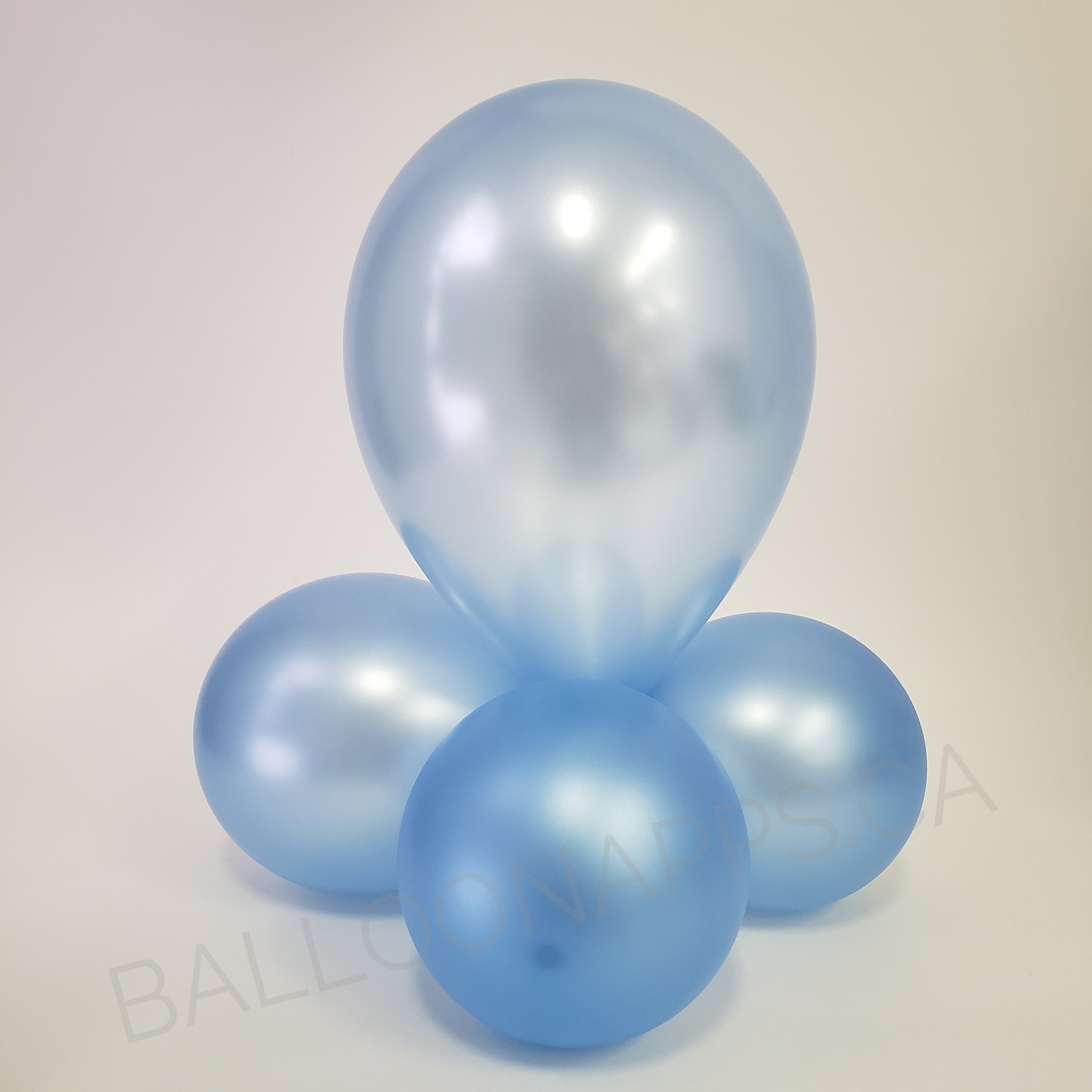 balloon texture Sempertex 260 Pearl Blue