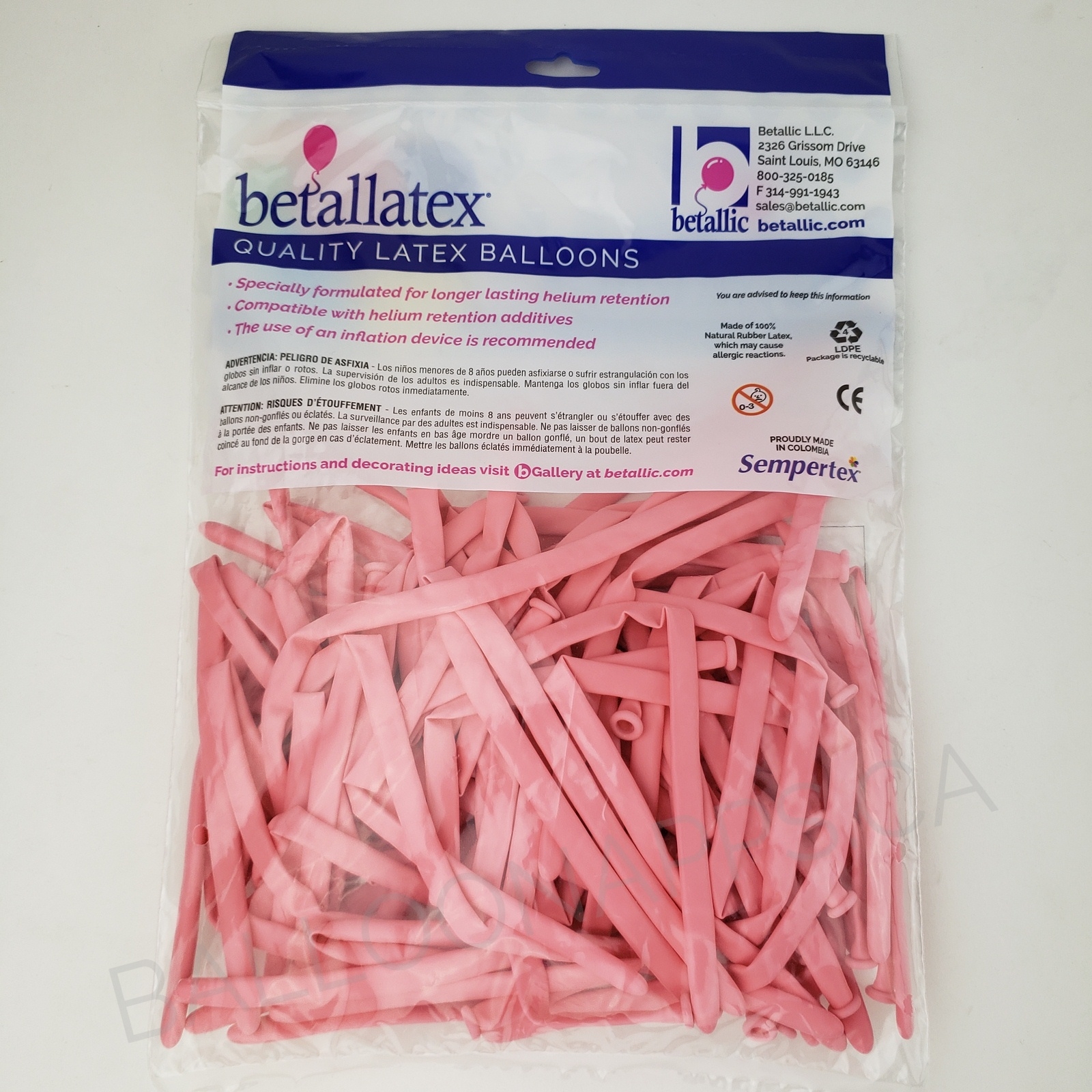 Sempertex 260 Bubble Gum Pink
