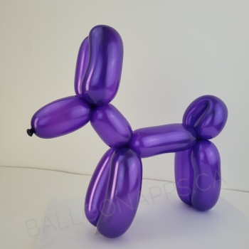 BET (50) 260 Metallic Violet balloons latex balloons