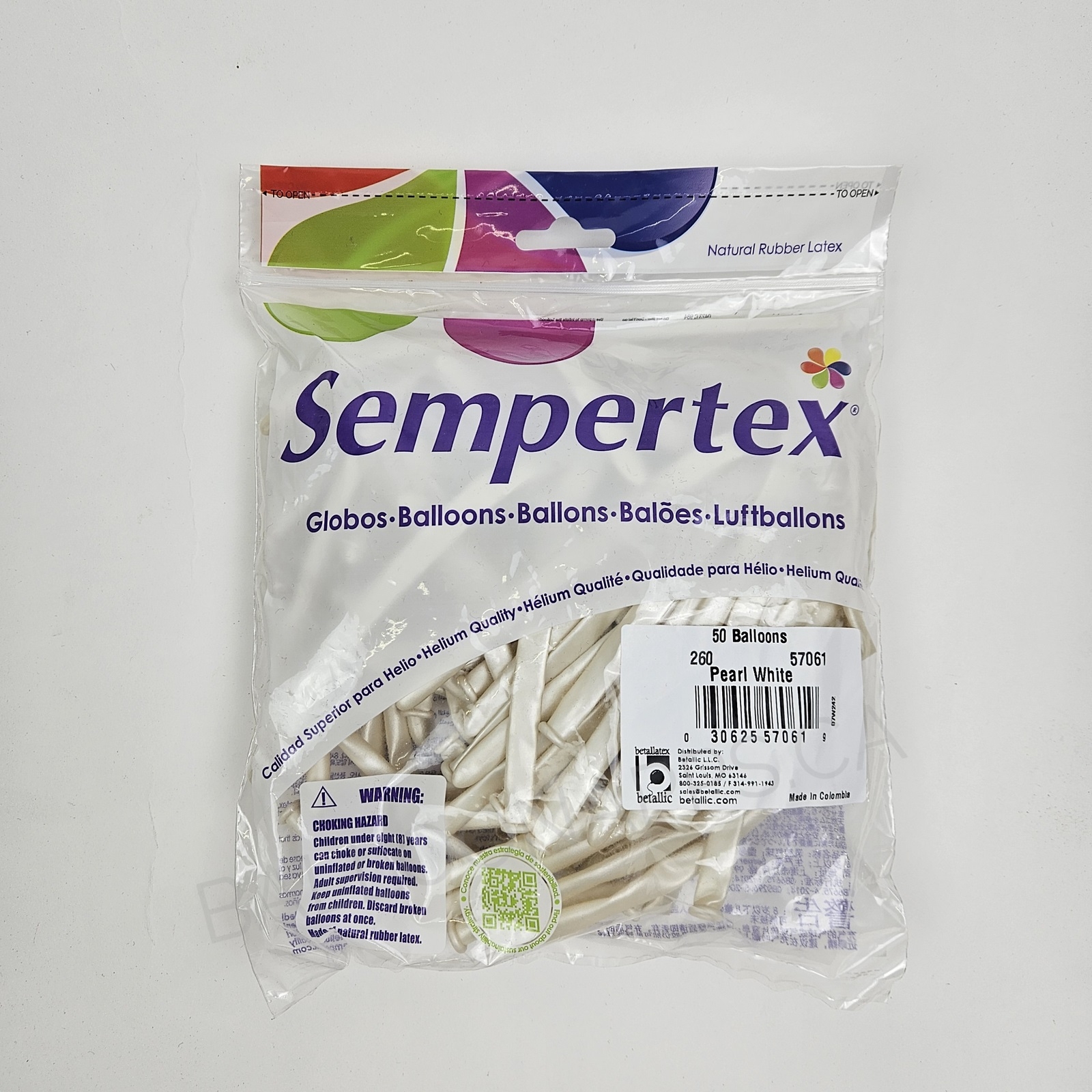 Sempertex 260 Pearl White