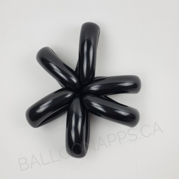 SEM (100) 160 Deluxe Black balloons latex balloons