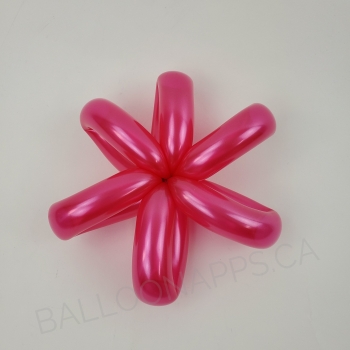 BET (100) 160 Metallic Fuchsia balloons latex balloons