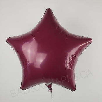 19" Foil Star - Berry balloon foil balloons
