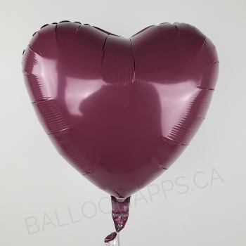 18" Foil Heart - Berry balloon foil balloons