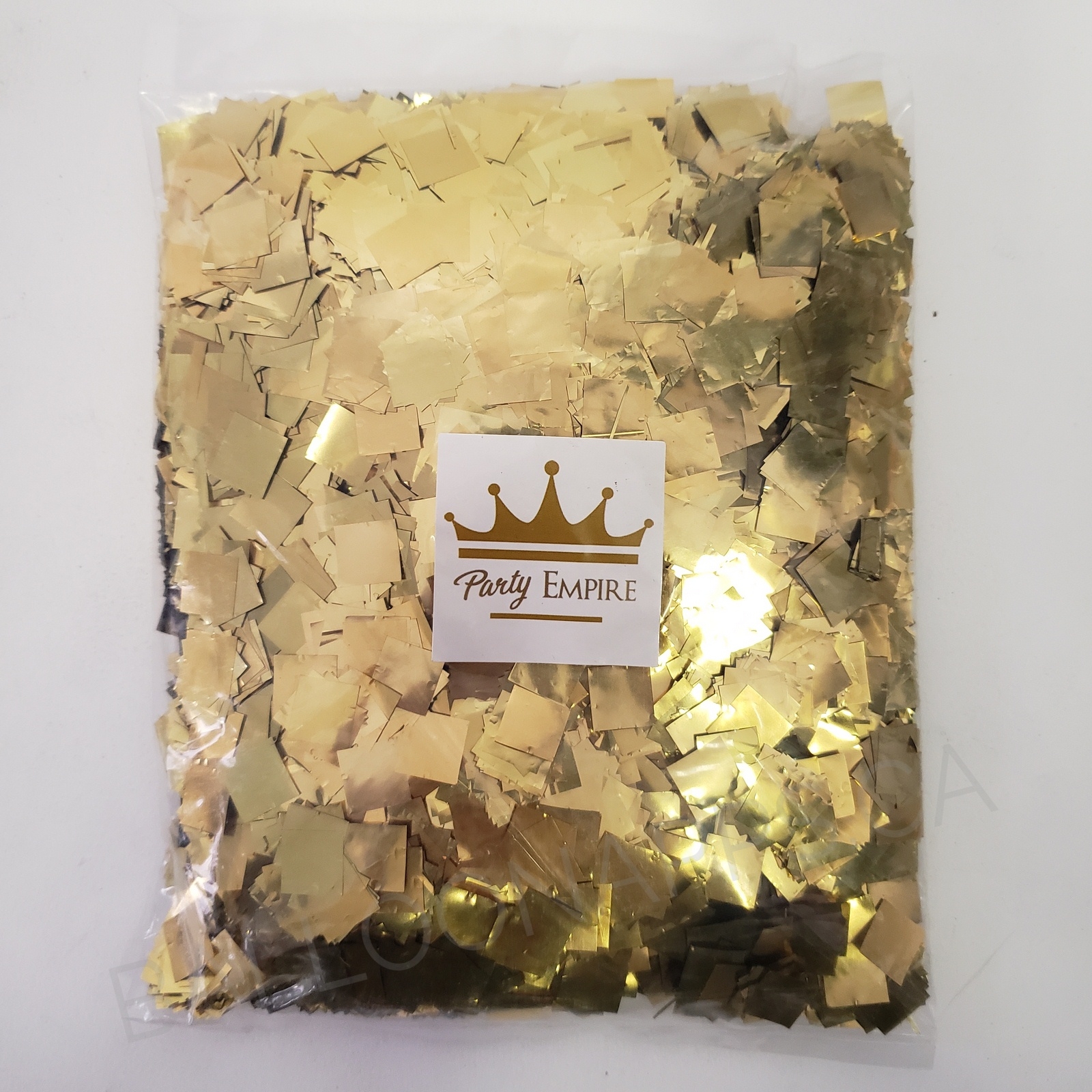 (200gr) Metallic Gold Square Confetti