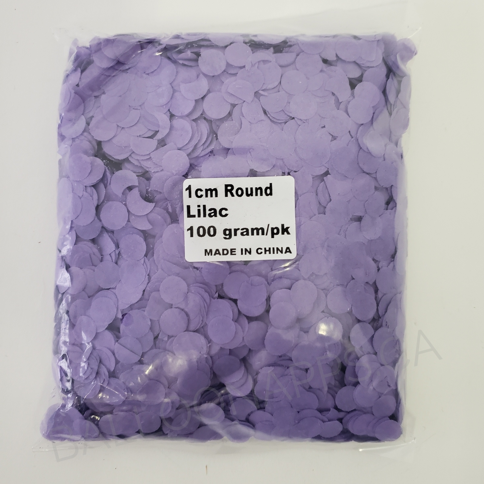 (100gr) 1cm Round Tissue Paper Lilac Confetti