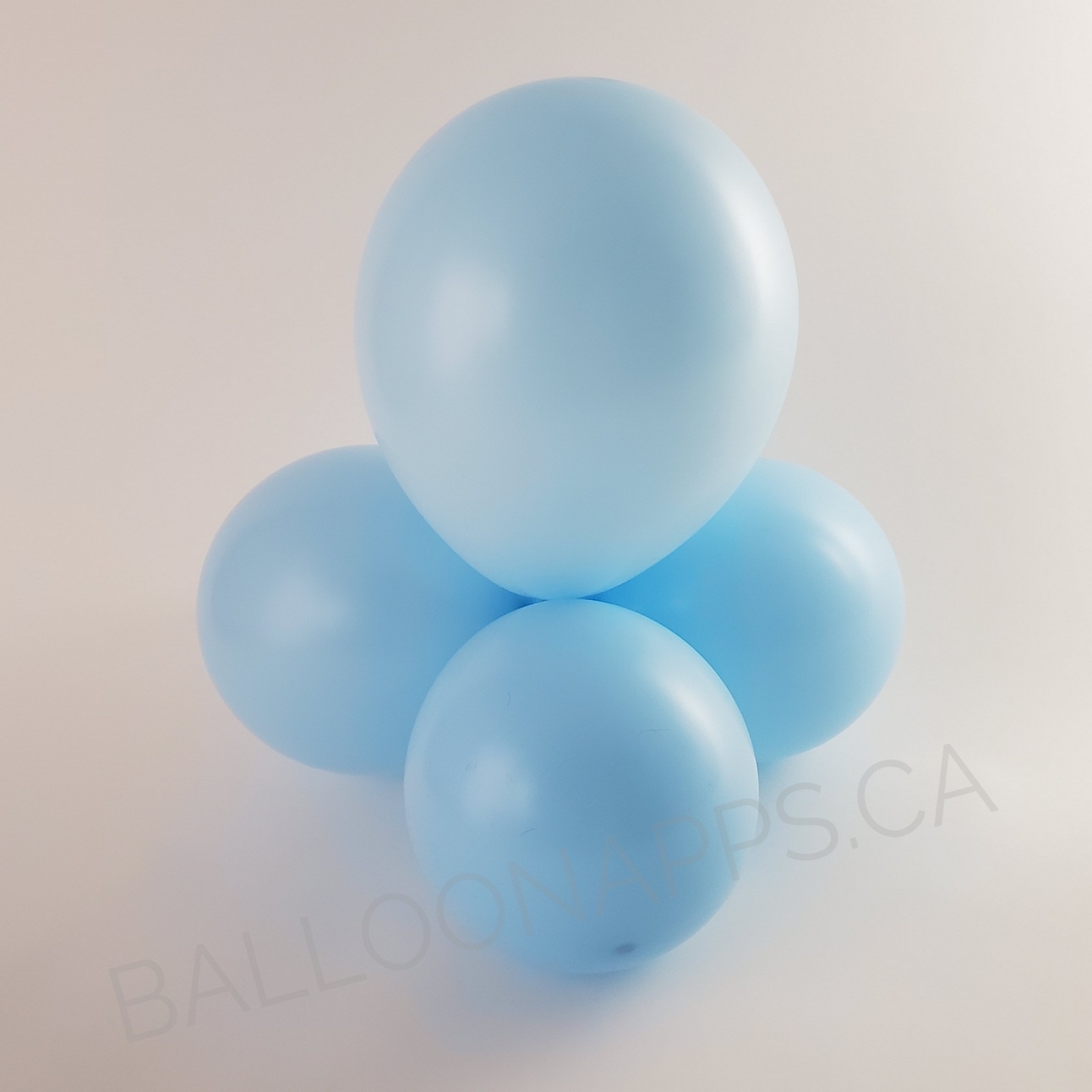 balloon texture Sempertex 260 Pastel Matte Blue Latex